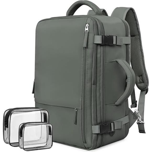 Carry-on Travel Backpack For Women Men Flight Approved, Personal Item Backpack - Picture 7 of 7